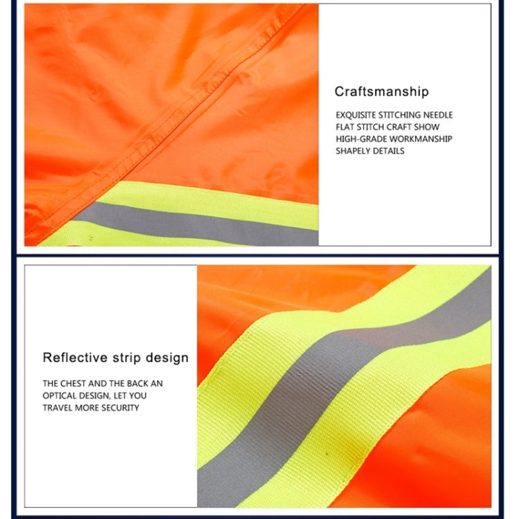 Adult Split Reflective Raincoats Rain Pants Cleaners Waterproof Clothes Labor Insurance Safety Sanitation Suits, Size: 3XL, Size: 3XL