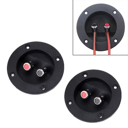 2 PCS DIY Home Car 2 Way Speaker Box Terminal Cup Subwoofer Plugs Stereo Binding Post, Car Stereo Binding Post