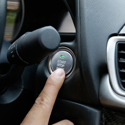 3D Aluminum Alloy Engine Start Stop Push Button Cover Trim Decorative Sticker for Mazda, for Mazda
