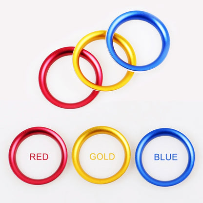 Car Engine Start Key Push Button Ring Trim Aluminum Alloy Sticker Decoration for Mazda, For Mazda