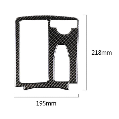 Car Carbon Fiber Right Drive Gear Position Panel Decorative Sticker for Mercedes-Benz W204 2007-2013 / W212 2010-2012, Right Drive Gear Position (W212)