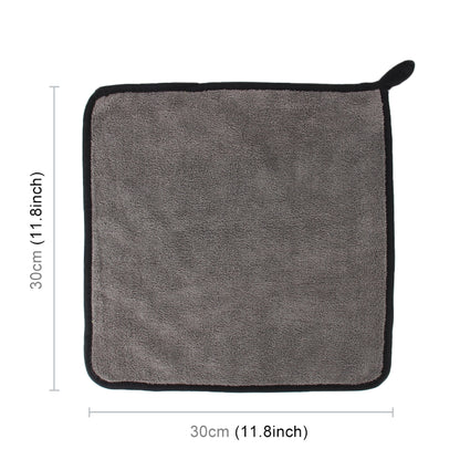 30 x 30cm Microfiber Absorbent Cleaning Drying Clean Cloth Washing Car Care Wash Towel, 30 x 30cm
