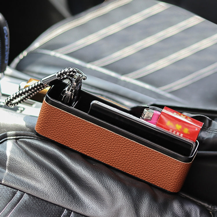 Universal Car Multi-functional Console Side Pocket Seat Gap Side Storage Box, without Pad