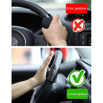 3R-2151 Car Auto Universal Steering Wheel Spinner Knob Auxiliary Booster Aid Control Handle Car Steering Wheel Booster Wheel Strengthener Auto Spinner Knob Ball, 3R-2151 (Black), 3R-2151 (Blue)