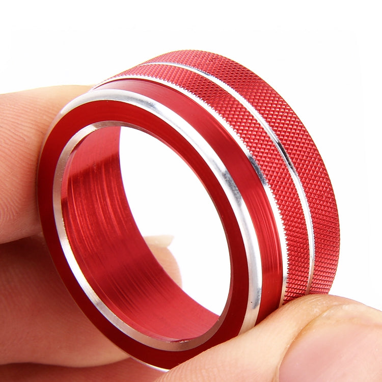 3 PCS Car Aluminum Alloy Air Conditioner Knob Case for Honda Tenth Generation Accord, For Honda Tenth Generation Accord(Red), For Honda Tenth Generation Accord(Blue)