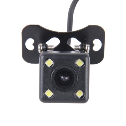 628 x 582 Effective Pixel PAL 50Hz Waterproof Universal Car Rear View Backup Camera With 4 LED Lamp, DC 12V, Wire Length: 4m, 4 LED Lamp
