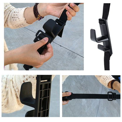 SHUNWEI SD-2512 Car Headrest Hook Universal Adjustable Car Back Seat Headrest Hanger Holder Hook for Bag Purse Cloth Grocery, SD-2512