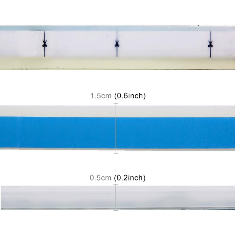 2 PCS 60cm DC12V 7.5W Ultra-thin Waterproof Car Auto Double Colors Turn Lights / Running Lights SMD-2835 LED Bulbs (Turn Lights: Yellow Light; Running Lights: Ice Blue Light), 60cm Turn Lights: Yellow Light; Running Lights: Ice Blue Light