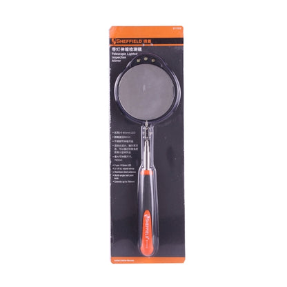 Retractable Vehicle Car Chassis Inspection Mirror with 3 PCS 5mm LED Lights, Mirror Diameter: 82mm, Max Expanding Length: 760mm, Diameter: 82mm, Max Expanding Length: 760mm