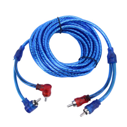 YH-128 1200W Car Amplifier Audio Power Cable Subwoofer Wiring Installation Kit with High Performance RCA Interconnect, Car Amplifier Audio Power Cable