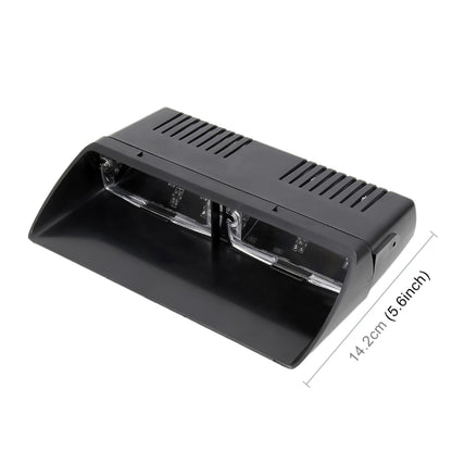 DC 12V 4.2W 16LEDs Crystal Lamp Beads Car Windshield Warning Lamp 18 Flash Patterns(Adjustable) , CMS5390BL, CMS5390LR, CMS5390RL, CMS5390WL, CMS5390WY, CMS5390YL