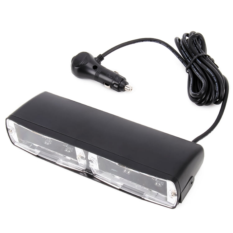 DC 12V 4.2W 16LEDs Crystal Lamp Beads Car Windshield Warning Lamp 18 Flash Patterns(Adjustable) , CMS5390BL, CMS5390LR, CMS5390RL, CMS5390WL, CMS5390WY, CMS5390YL