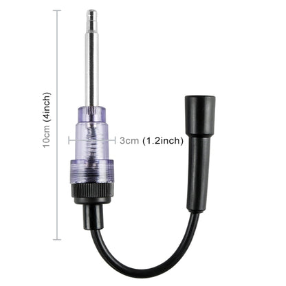 DC 12V Ignition Test Instrument Spark Plug Ignition Detector Auto Diagnostic Test Tool, Ignition Test Instrument