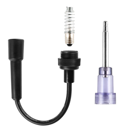 DC 12V Ignition Test Instrument Spark Plug Ignition Detector Auto Diagnostic Test Tool, Ignition Test Instrument