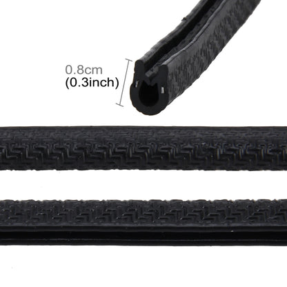 5m Rubber Car Side Door Edge Protection Wire Guards Cover Trims Stickers, 5m Rubber Car Side Door Edge