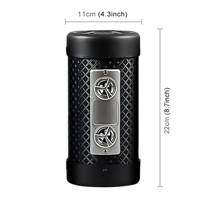 4 inch Round Shape Stereo Motorcycle / Car / Household Subwoofer, Built-in Bluetooth, Support TF Card & U Disk Reader, with Remote Control