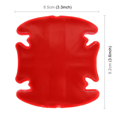 4 PCS Car-Styling Car Door Handle Scratches Resistant Sticker, Car Door Handle Sticker, 4 PCS