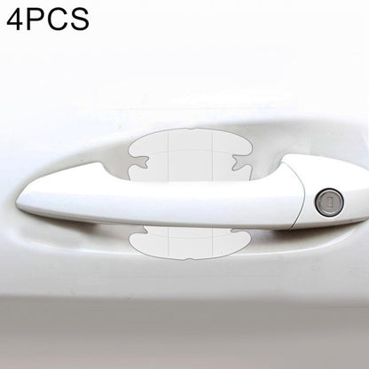 4 PCS Car-Styling Car Door Handle Scratches Resistant Sticker, Car Door Handle Sticker, 4 PCS
