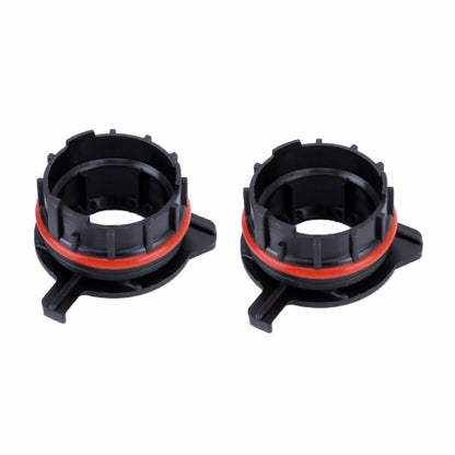 1 Pair TK-124 H7 LED Headlight Bulb Base Retainer Holder Adapter for BMW E39-1 / Benz SLK, TK-124