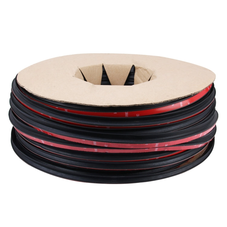 P-shaped Car Noise Reduction Sealing Strip with Sticker, Length: 100m, Length: 100m P-shaped
