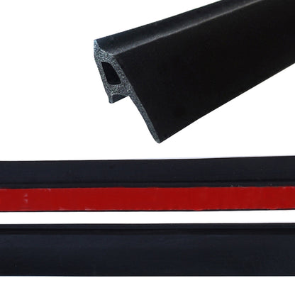 P-shaped Car Noise Reduction Sealing Strip with Sticker, Length: 100m, Length: 100m P-shaped