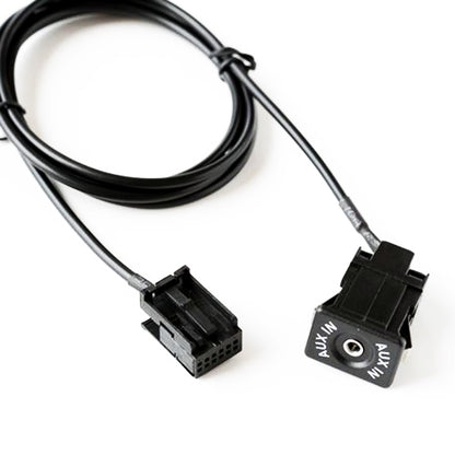AUX Interface +  Wiring Hardness for Ford Fiesta / Focus / Mondeo / PUMA / MK2 / MK3 / S-MAX, Cable Length: 1.5m, Ford Fiesta / Focus