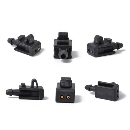 2 PCS Windshield Washer Wiper Jet Water Spray Nozzle Buckle 8200082347 for 2005-2007 Renault Megana 2, For 2005-2007 Renault Megana 2