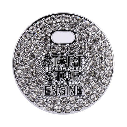 Car Engine Start Key Push Button Cover Trim Sticker Decoration for Mazda, For Mazda