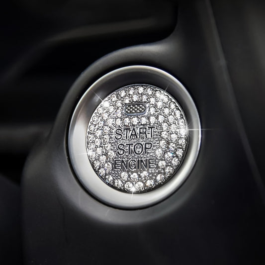 Car Engine Start Key Push Button Cover Trim Sticker Decoration for Mazda, For Mazda