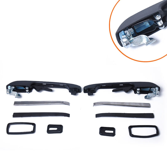 1 Set Auto Backdoor Left Right Handles 191837206 for Volkswagen Golf, For Volkswagen Golf