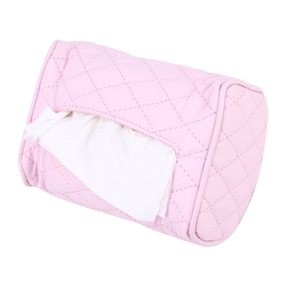 Car Auto Leather Sun Visor Backseat Hanger Tissue Box Paper Napkin Bag (Not Include Napkin), Not Include Napkin Pink, Not Include Napkin White, Not Include Napkin Black