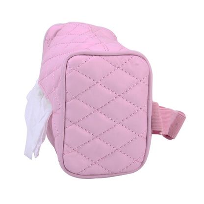 Car Auto Leather Sun Visor Backseat Hanger Tissue Box Paper Napkin Bag (Not Include Napkin), Not Include Napkin Pink, Not Include Napkin White, Not Include Napkin Black