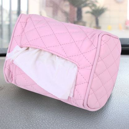 Car Auto Leather Sun Visor Backseat Hanger Tissue Box Paper Napkin Bag (Not Include Napkin), Not Include Napkin Pink, Not Include Napkin White, Not Include Napkin Black
