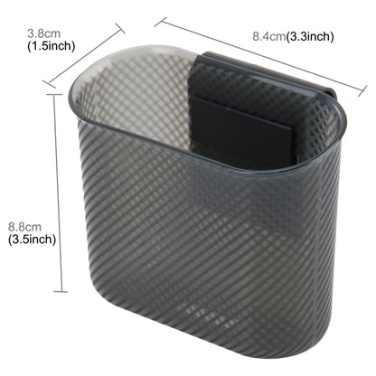 3R Car Auto Silicone Carrying Organizer Storage Vent Hanger Box Sticker Bag for Phone Coin Key and Other Small Items(Small Size), Small Size