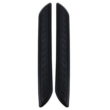 2 PCS Universal Car Auto Rubber Body Bumper Guard Protector Strip Sticker
