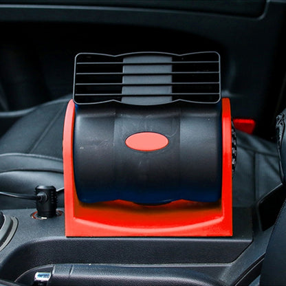HX-T302 DC 24V 7W Portable Vehicle Cooling Fan Low Noise Silent Cooler Air Conditioner, 2 Speeds Adjustable, Random Color Delivery, HX-T302 24V