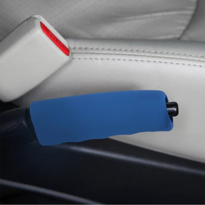 Rubber Car Hand Brake Cover Shift Knob Gear Stick Cushion Cover Car Accessory Interior Decoration Pad, Hand Brake Cove(Khaki), Hand Brake Cove(Blue), Hand Brake CoveRed), Hand Brake Cove(Black), Hand Brake Cove(Grey)