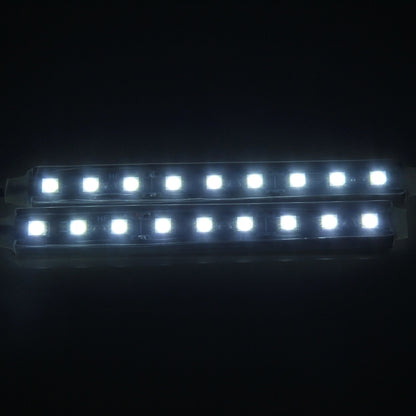 2 in 1 4.5W 18 SMD-5050-LEDs RGB Car Interior Floor Decoration Atmosphere Neon Light Lamp, DC 12V, 2 in 1 4.5W (White Light)