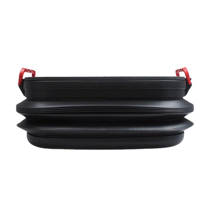 37L Car Collapsible Plastic Organizer Bin with Lid for Camping and Outdoor, Car Collapsible Organizer Bin