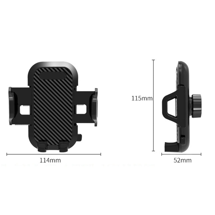 Multi-function Vehicle Navigation Frame Suction Cup Car Mount Phone Holder, Suction Cup Mount Phone Holder (Black)