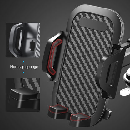 Multi-function Vehicle Navigation Frame Suction Cup Car Mount Phone Holder, Suction Cup Mount Phone Holder (Black)