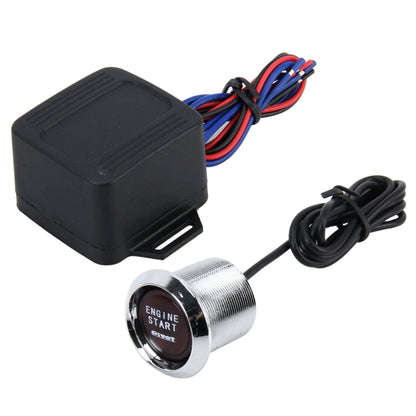 One-button Start Starter Switch with Illumination Engine Start Pivot Illumination Starter with Lighting, With Blue Lighting, With Red Lighting