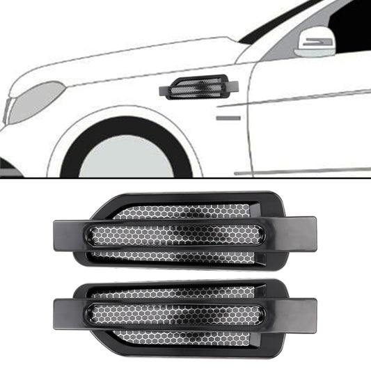 2 PCS Car-Styling Random Decorative Sticker, Black, Random Decorative Sticker