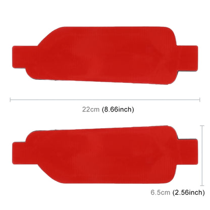 2 PCS Car-Styling Random Decorative Sticker, Black, Random Decorative Sticker