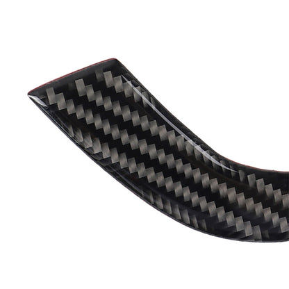 Car Carbon Fiber Window Lift Panel With Folding Key Soild Decorative Sticker for Left Drive BMW Z4  2009-2015, Window Lift Panel With Folding Key(Soild Color)