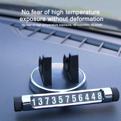 Multi-function Car Instrument Panel Mobile Phone Holder Temporary Parking Card