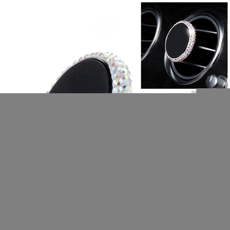 Car Diamond Magnetic Air Outlet Mobile Phone Holder, Air Outlet Holder (Colourful White), Air Outlet e Holder(Colour), Air Outlet Holder(Pink)