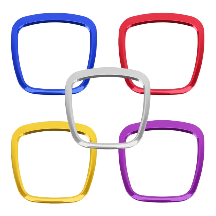 Car Auto Steering Wheel Decorative Ring Cover Trim Sticker Decoration for Audi