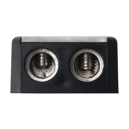 Car Stereo Car Audio Fuse Holder Insurance 60A Car Audio Fuse Holder 1 in 2 Ways Car Auto Fuse Holder Blade Fuse Holder for Car Audio, 1 in 2 Ways
