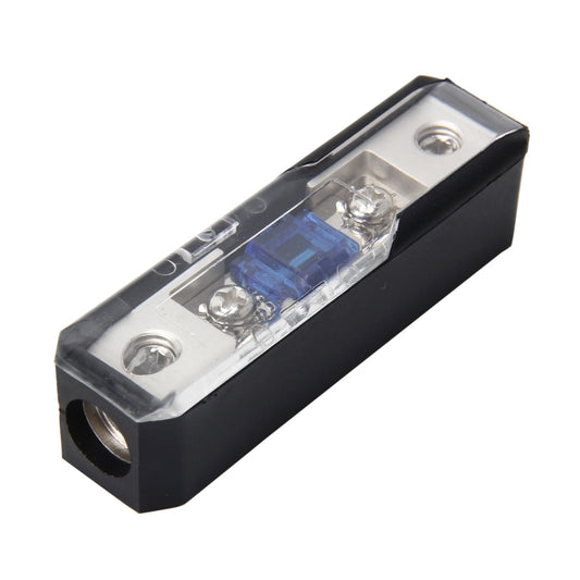 Car Stereo Car Audio Fuse Holder Insurance 60A Car Audio Fuse Holder Car Auto Fuse Holder Blade Fuse Holder for Car Audio, 1 in 1 Way